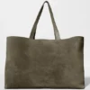Alo Tranquility Tote - Olive Tree Suede