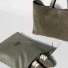 Alo Tranquility Tote - Olive Tree Suede