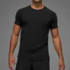 Alo Vapor Crewneck Short Sleeve - Black