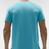 Alo Vapor Crewneck Short Sleeve - Blue Breeze