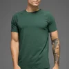 Alo Vapor Crewneck Short Sleeve - Clover Green