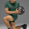 Alo Vapor Crewneck Short Sleeve - Clover Green
