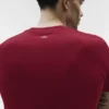 Alo Vapor Crewneck Short Sleeve - Garnet
