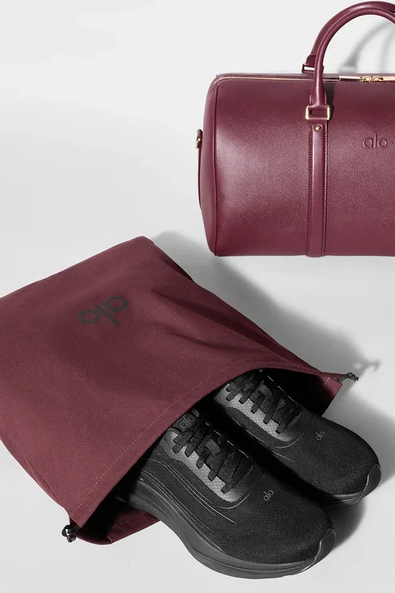Alo Voyage Duffle - Bordeaux Leather