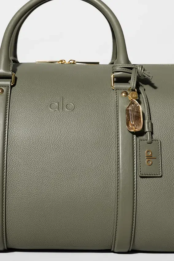 Alo Voyage Duffle - Olive Tree Leather