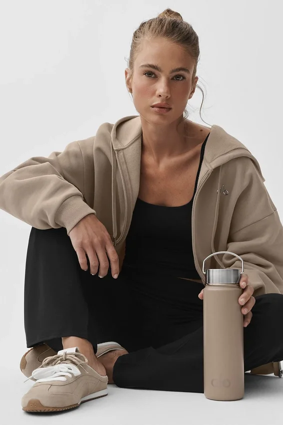 Alo Water Bottle - Gravel