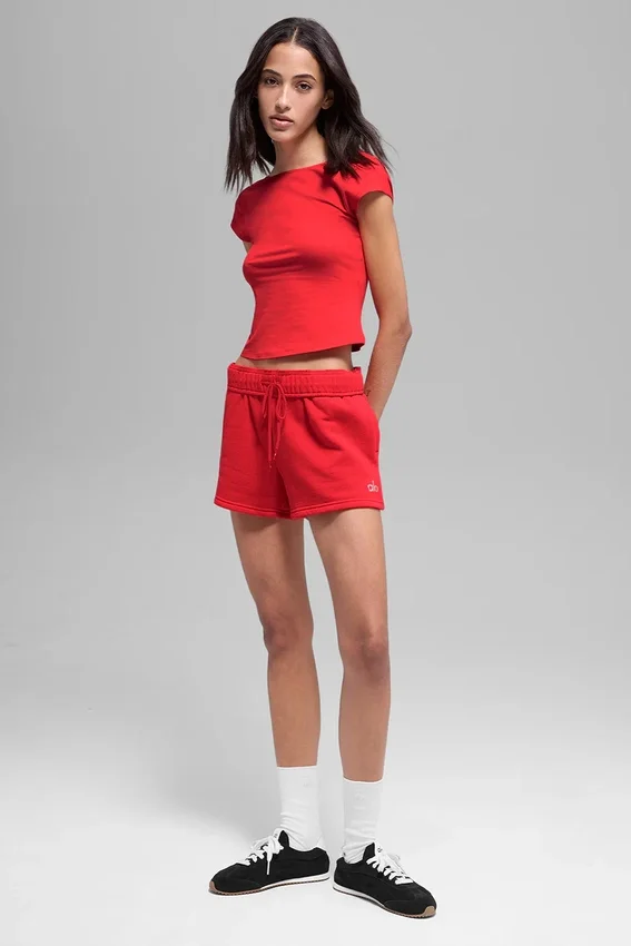 Alosoft Back for More Tee - Bright Red