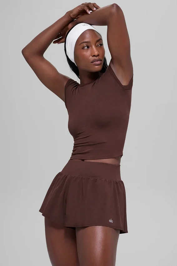 Alosoft Back for More Tee - Brownstone