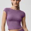 Alosoft Back for More Tee - Plum Kiss