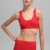 Alosoft Center Stage Bra - Bright Red