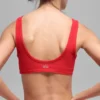 Alosoft Center Stage Bra - Bright Red
