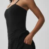 Alosoft Courtside Tennis Dress - Black