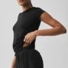 Alosoft Finesse Tee - Black