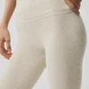 Alosoft High-Waist 7/8 Highlight Legging - Oatmeal Heather