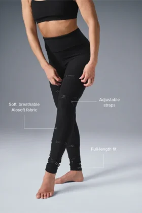 Alosoft High-Waist Spotlight Legging – Black