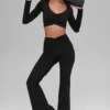 Alosoft Intuition Long Sleeve Bra - Black