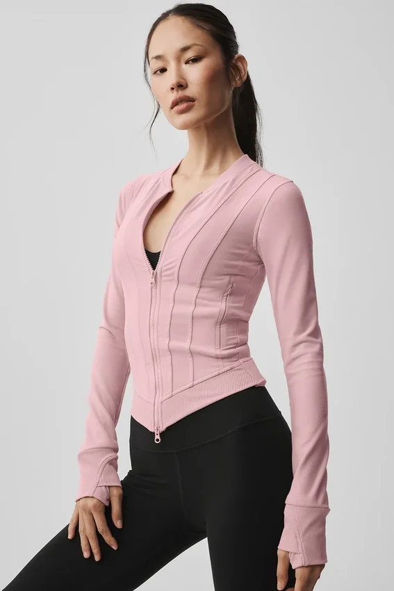 Alosoft Recharge Jacket - Vintage Pink
