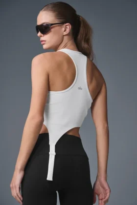 Alosoft Ribbed Revelation Tank – White