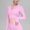 Alosoft Sincere Fitted Jacket - Candy Heart Pink