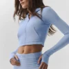 Alosoft Sincere Fitted Jacket - Light Provence Blue
