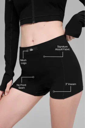 Alosoft Sincere Micro Short – Black