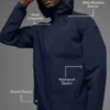 Alpha Shell Jacket - Navy