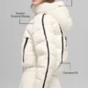 Aspen Love Puffer Jacket - Ivory