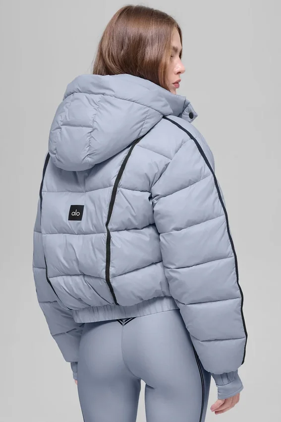Aspen Love Puffer Jacket - Winter Frost