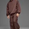 Axis Hooded Pullover - Brownstone