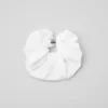 Bead It Oversized Scrunchie - White
