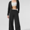 Breezy Wide Leg Pant (Long) - Black