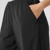 Breezy Wide Leg Pant (Long) - Black
