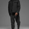 Canvas Utility Shacket - Black
