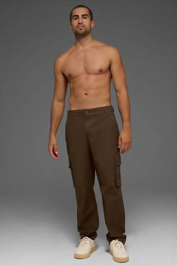 Cargo Ripstop Trouser - Espresso