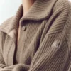 Cashmere Northstar Long Cardigan - Alpine Cocoa Heather