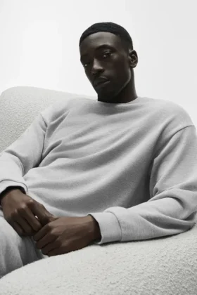 Chill Crew Neck Pullover - Athletic Heather Grey