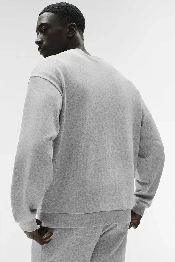Chill Crew Neck Pullover - Athletic Heather Grey