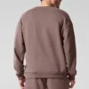 Chill Crew Neck Pullover - Mushroom