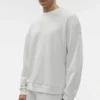 Chill Crew Neck Pullover - White Heather
