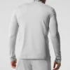 Conquer 1/4 Zip Reform Long Sleeve - Athletic Heather Grey