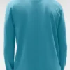 Conquer 1/4 Zip Reform Long Sleeve - Blue Breeze