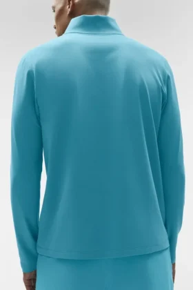 Conquer 1/4 Zip Reform Long Sleeve – Blue Breeze