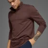 Conquer 1/4 Zip Reform Long Sleeve - Brownstone