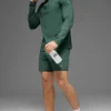 Conquer 1/4 Zip Reform Long Sleeve - Clover Green