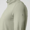 Conquer 1/4 Zip Reform Long Sleeve - Limestone