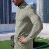 Conquer 1/4 Zip Reform Long Sleeve - Limestone