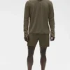 Conquer 1/4 Zip Reform Long Sleeve - Olive Tree