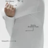 Conquer 1/4 Zip Reform Long Sleeve - White