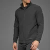 Conquer Max Mock Neck Full Zip - Anthracite