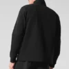 Conquer Max Mock Neck Full Zip - Black